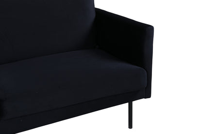 Zoom 2-sitssoffa, svart
