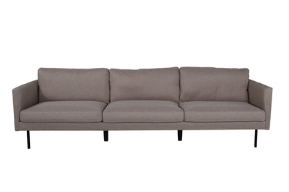 Zoom 3-sitssoffa, brun