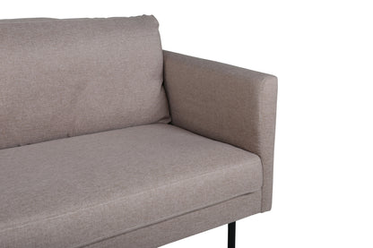 Zoom 3-sitssoffa, brun