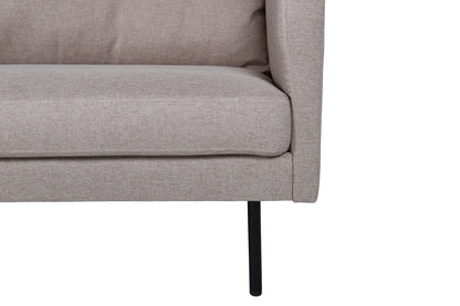 Zoom 3-sitssoffa, brun