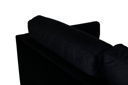 Zoom 3-sitssoffa, svart