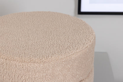 Pot puff/fotpall, beige