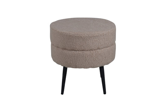 Pot puff/fotpall, beige