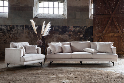 Sofia 3-sitssoffa, beige