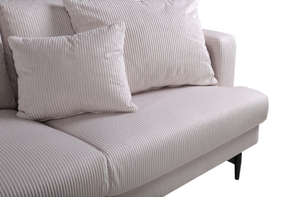 Sofia 3-sitssoffa, beige