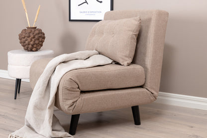 Vicky bäddfåtölj, beige