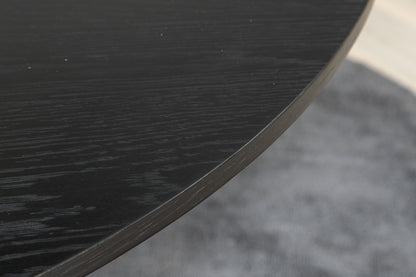 Bianca matbord ⌀110, svart