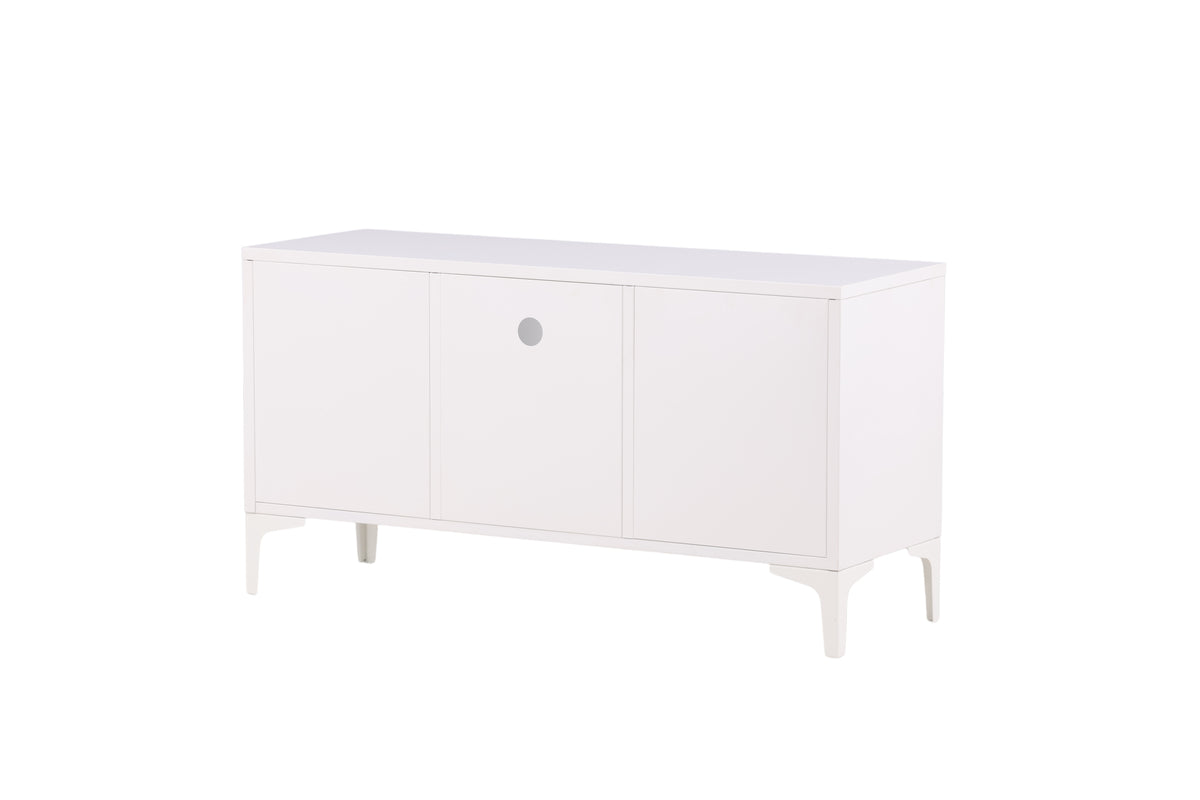 Piring tv-bänk, vit