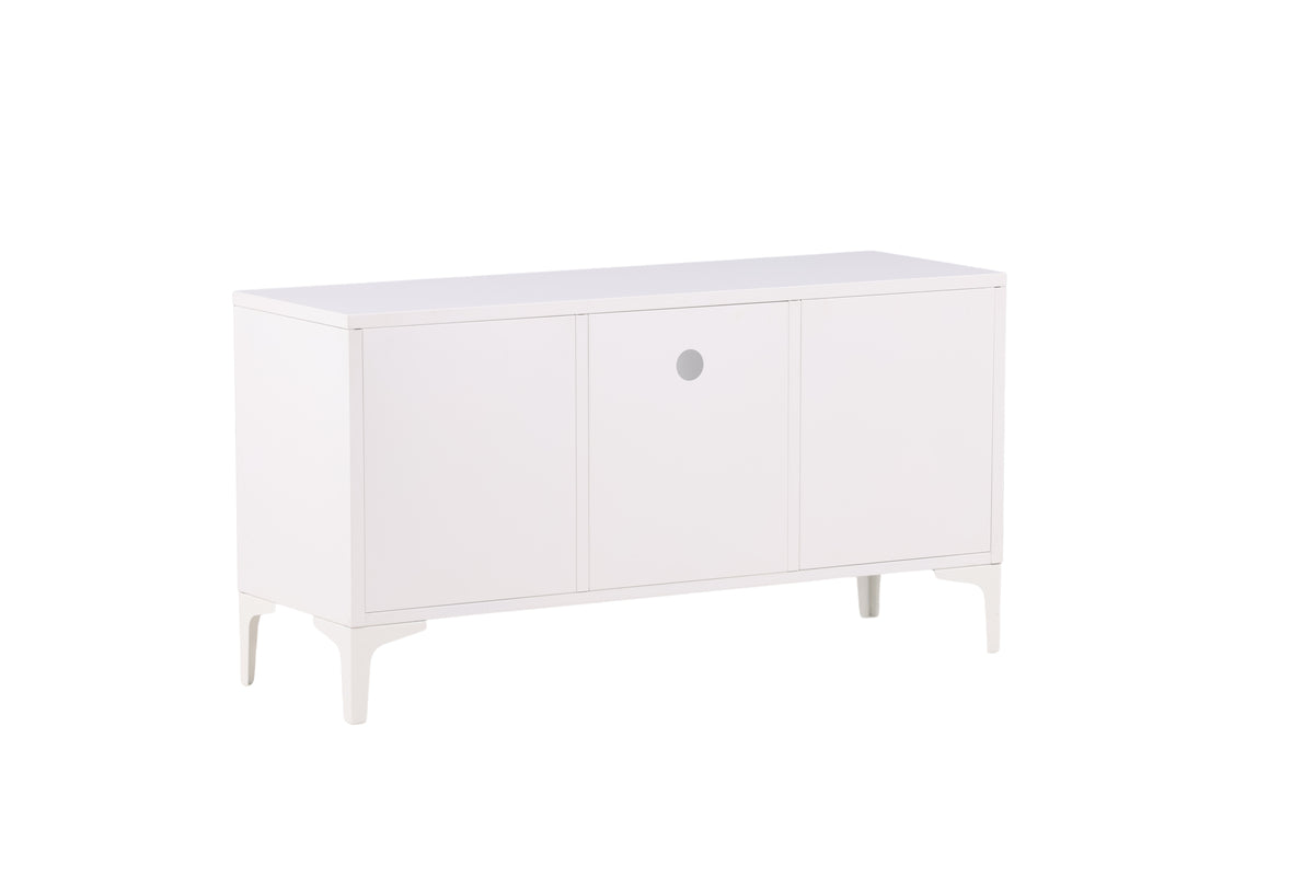 Piring tv-bänk, vit