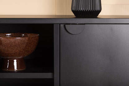 Piring tv-bänk, svart