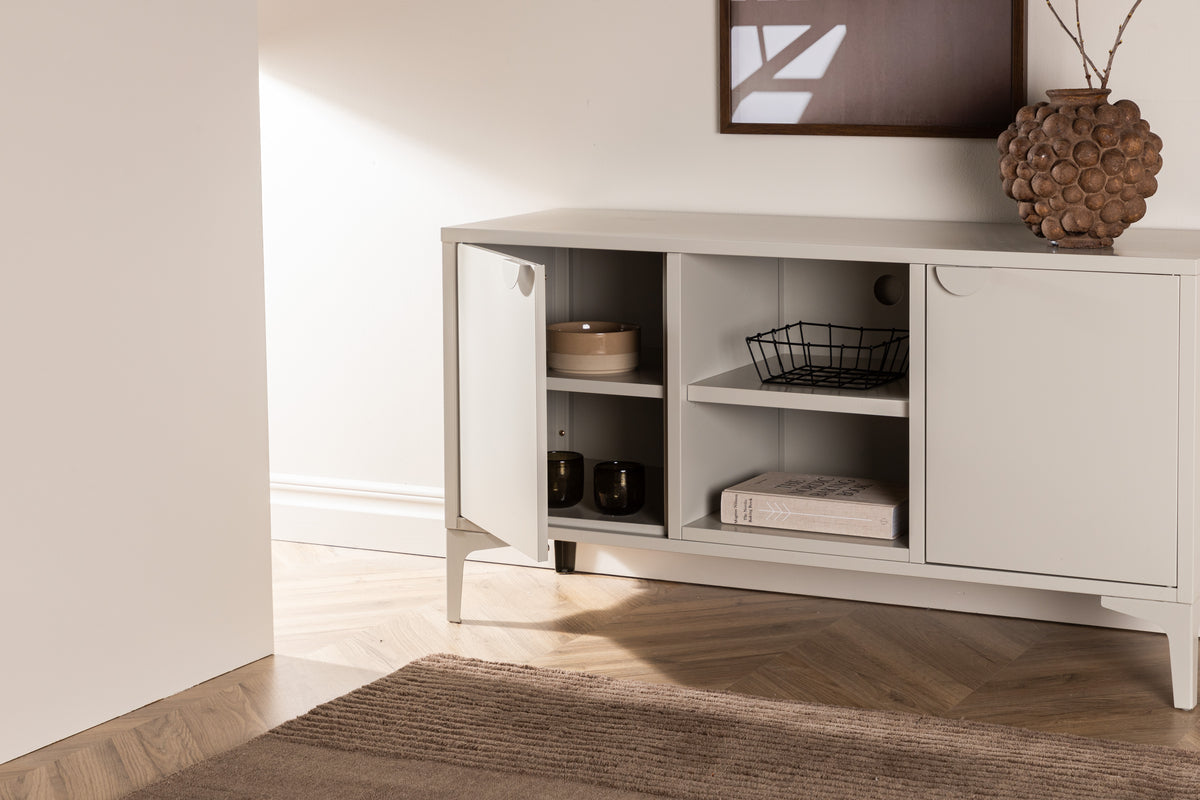 Piring tv-bänk, beige