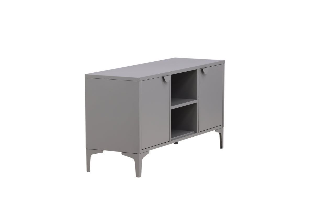 Piring tv-bänk, ljusgrå