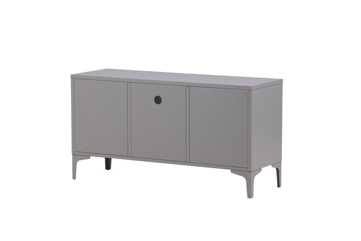 Piring tv-bänk, ljusgrå