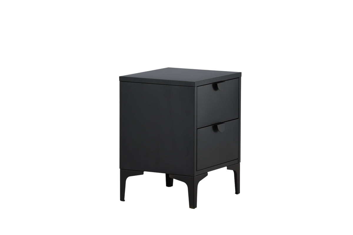 Piring byrå, svart 60x45x40