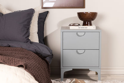 Piring byrå, ljusgrå 60x45x40