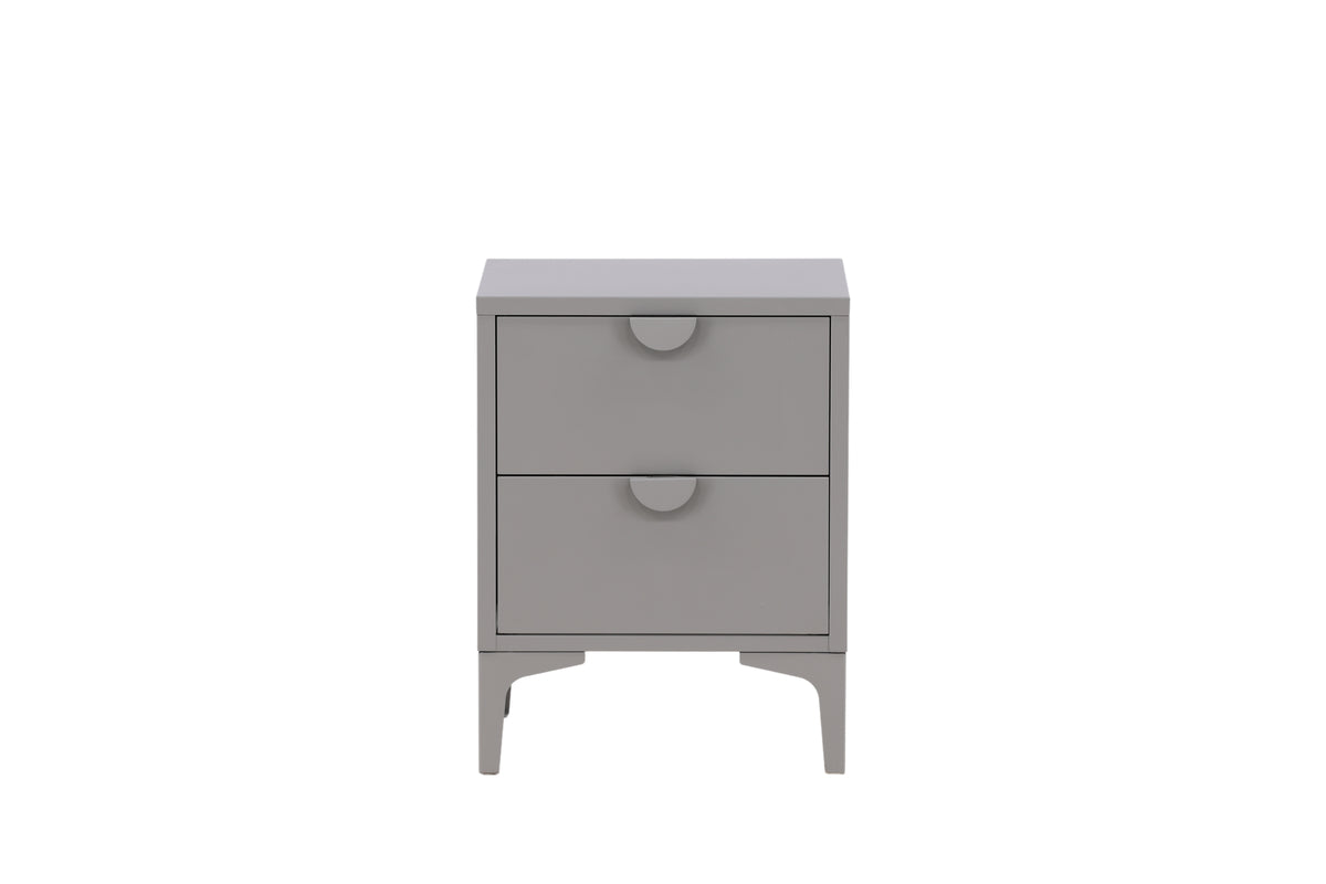 Piring byrå, ljusgrå 60x45x40