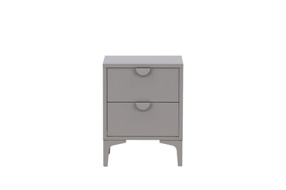 Piring byrå, ljusgrå 60x45x40