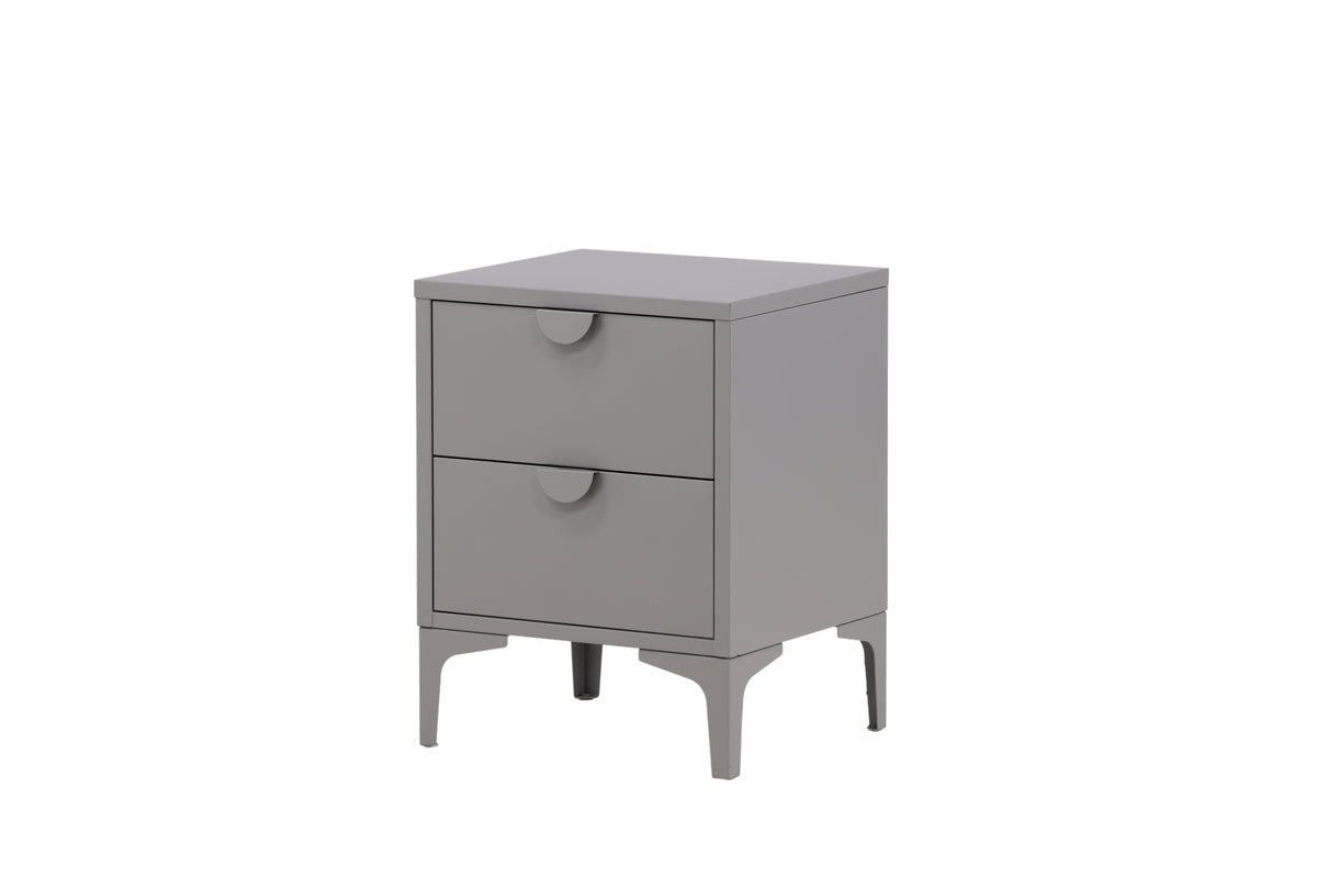 Piring byrå, ljusgrå 60x45x40