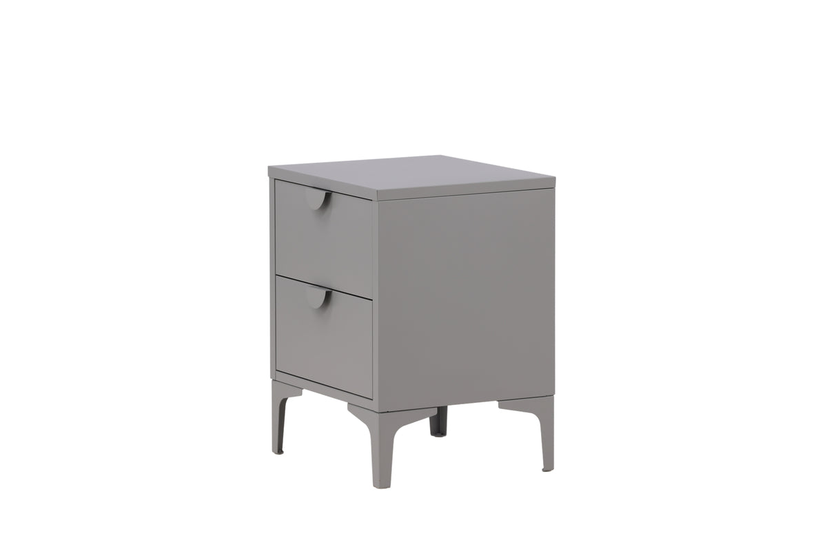 Piring byrå, ljusgrå 60x45x40