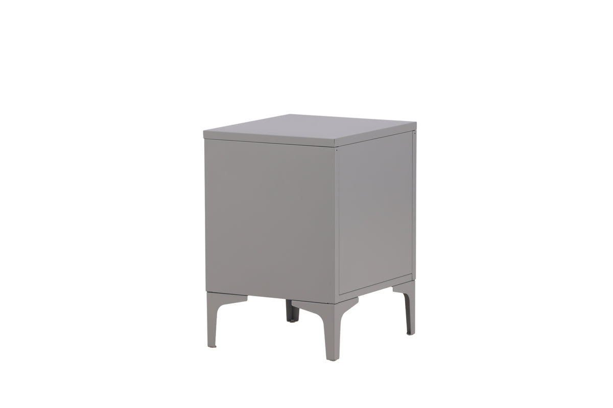 Piring byrå, ljusgrå 60x45x40