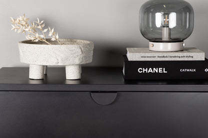 Piring byrå, svart 98x78x40