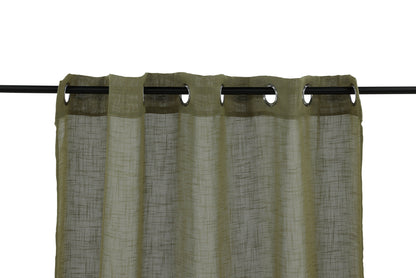 Kaya gardiner 140x290, mossgrön