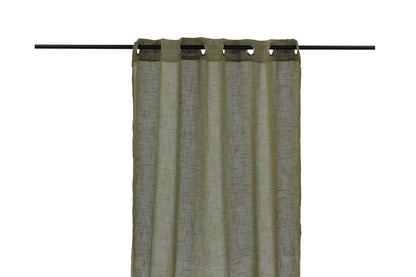 Kaya gardiner 140x290, mossgrön