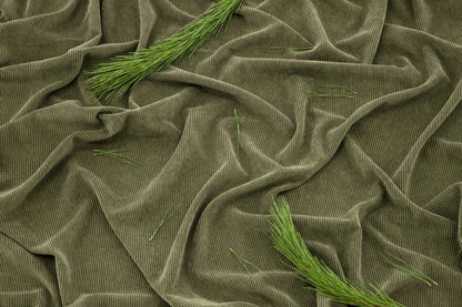 Elma gardiner 140x240, mossgrön (manchesterkänsla)