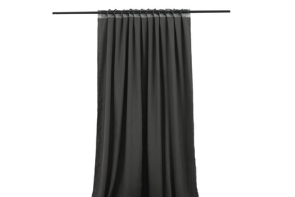 Elma gardiner 140x240, mörkgrå (manchesterkänsla)