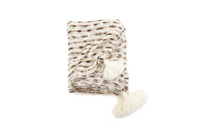 Unny pläd 170 x 130 cm, brun