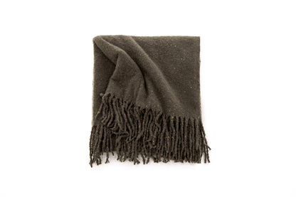 Tilly pläd 170 x 130 cm, mörkgrå