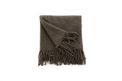 Tilly pläd 170 x 130 cm, mörkgrå