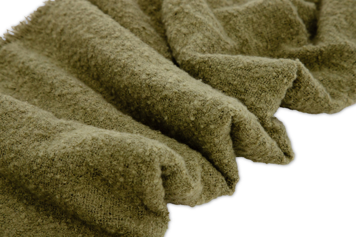 Stanly pläd 170 x 130 cm, mossgrön