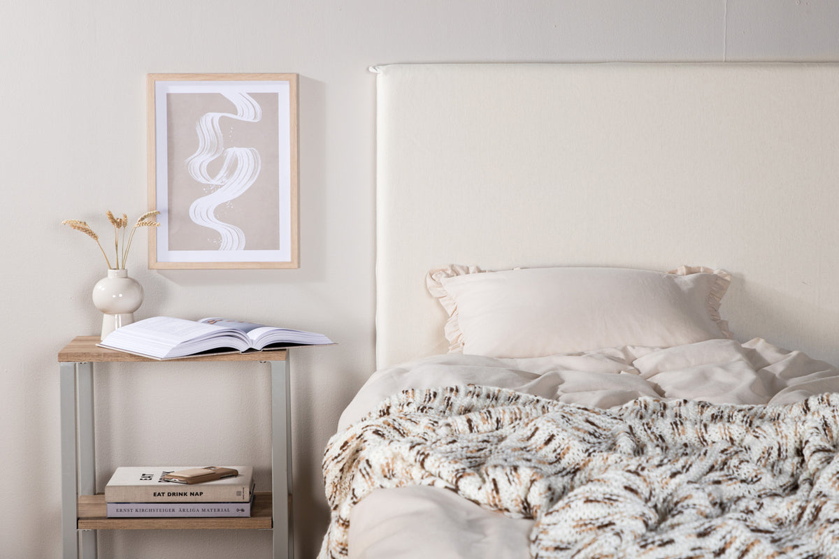 Saga sänggavelöverdrag 180 x 140 cm, off-white