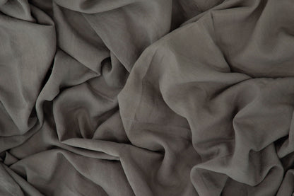 Milo överkast i linne 260 x 260 cm, ljusgrå