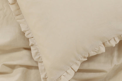 Lias påslakanset i bomull 200 x 150 cm, beige