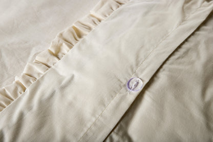 Lias påslakanset i bomull 200 x 150 cm, beige