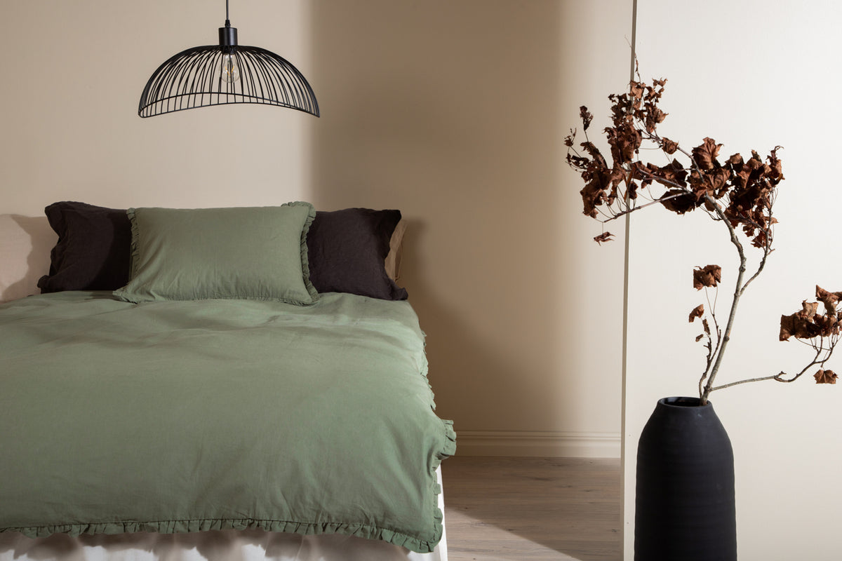 Lias påslakanset i bomull 200 x 150, grönt