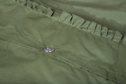 Lias påslakanset i bomull 200 x 150, grönt