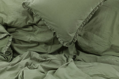 Lias påslakanset i bomull 200 x 150, grönt