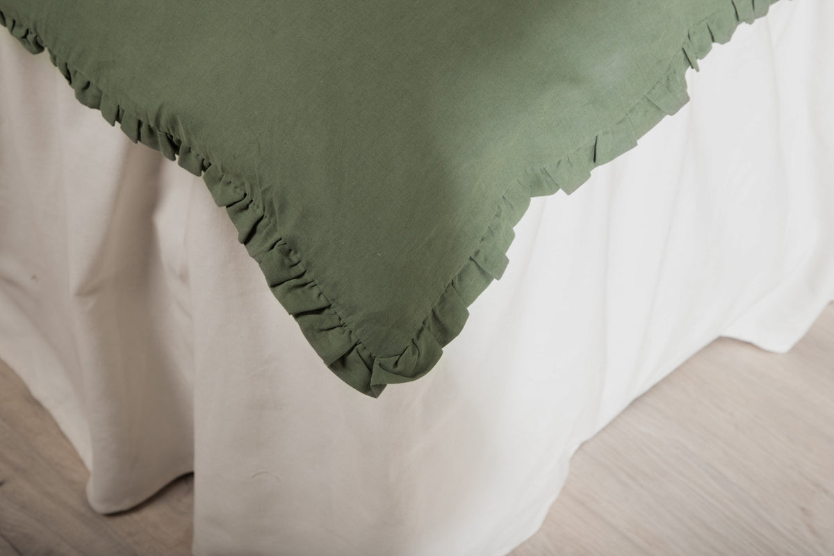 Lias påslakanset i bomull 200 x 150, grönt