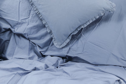 Lias påslakanset i bomull 200 x 150 cm, blå