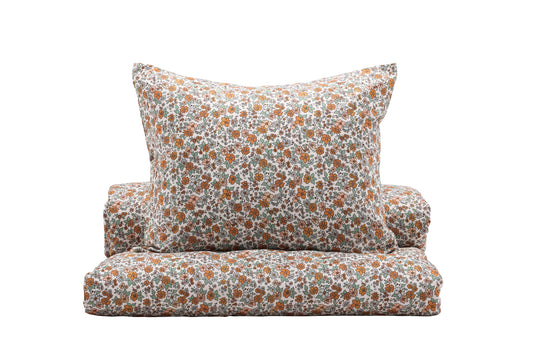 Vicky blommigt påslakanset till enkelsäng