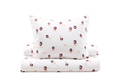 Oline småblommigt påslakanset till enkelsäng