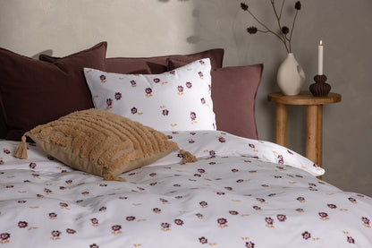 Oline småblommigt påslakanset till enkelsäng