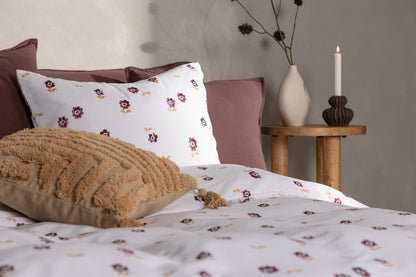 Oline småblommigt påslakanset till enkelsäng