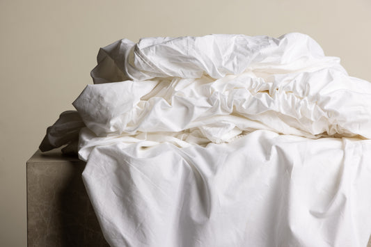 Sigrid lakan 200 x 180 cm, vit