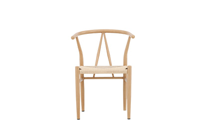 Alfons matstol, beige