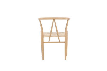 Alfons matstol, beige
