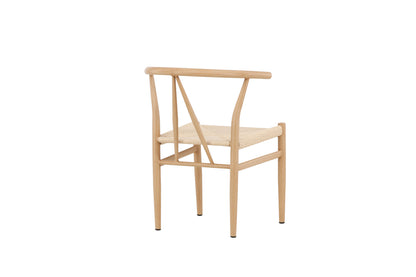 Alfons matstol, beige